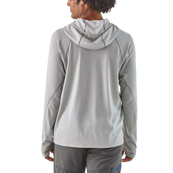 Patagonia Sunshade Technical Hoody Tailored Grey Model 2 Patagonia Sunshade Technical Hoody Tailored Grey Model 2